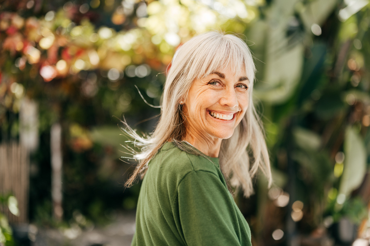 Grey, Glowing, and Grounded: Redefining Aging with a Smile